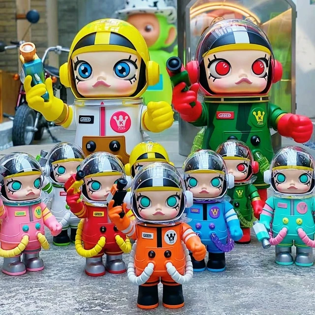 400% Mega Collection Space MOLLY Blind Box Big Action Figure Doll 