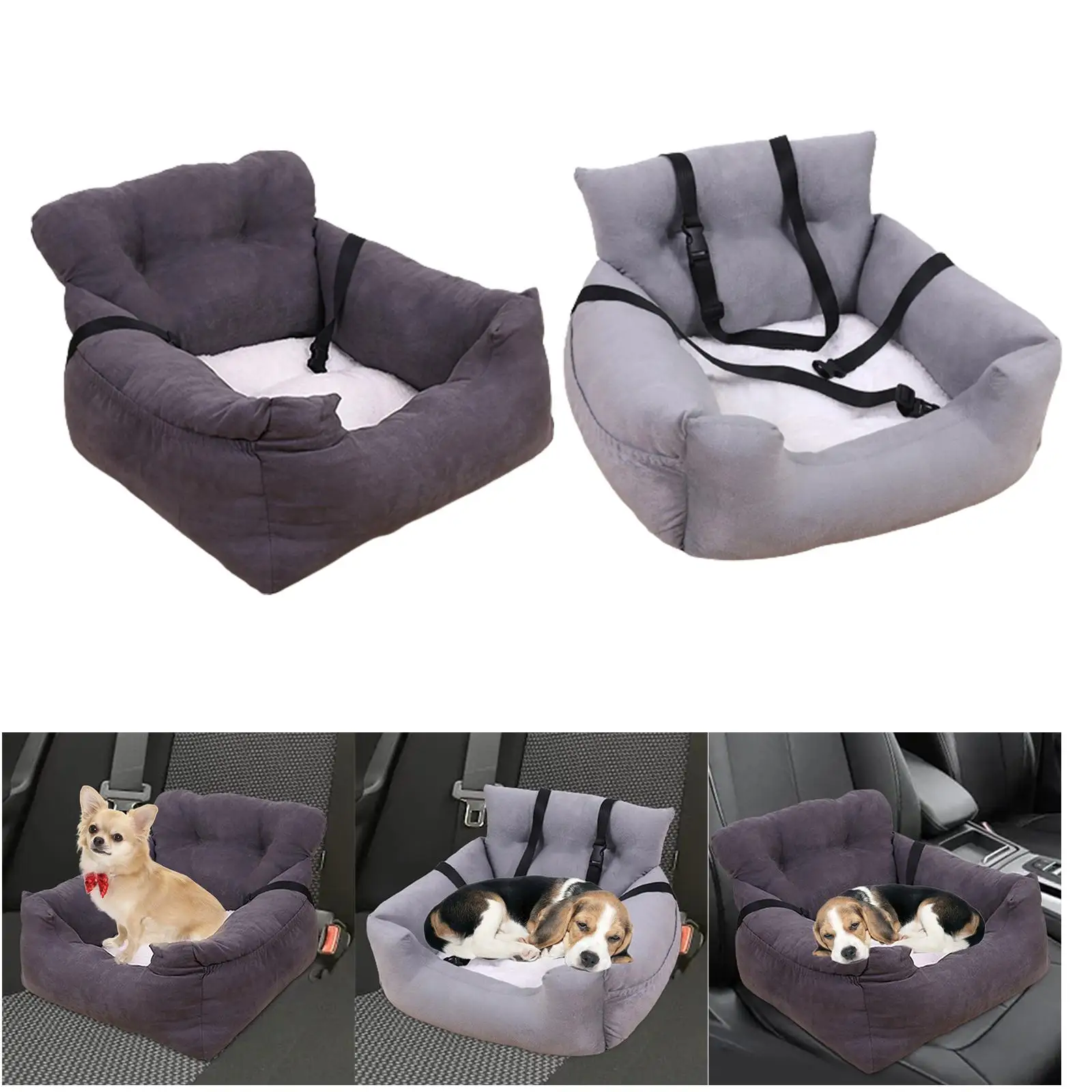 Dog Car Seat Nest Comfortable Durable Universal Kennel Lightweight Sofa Carrier