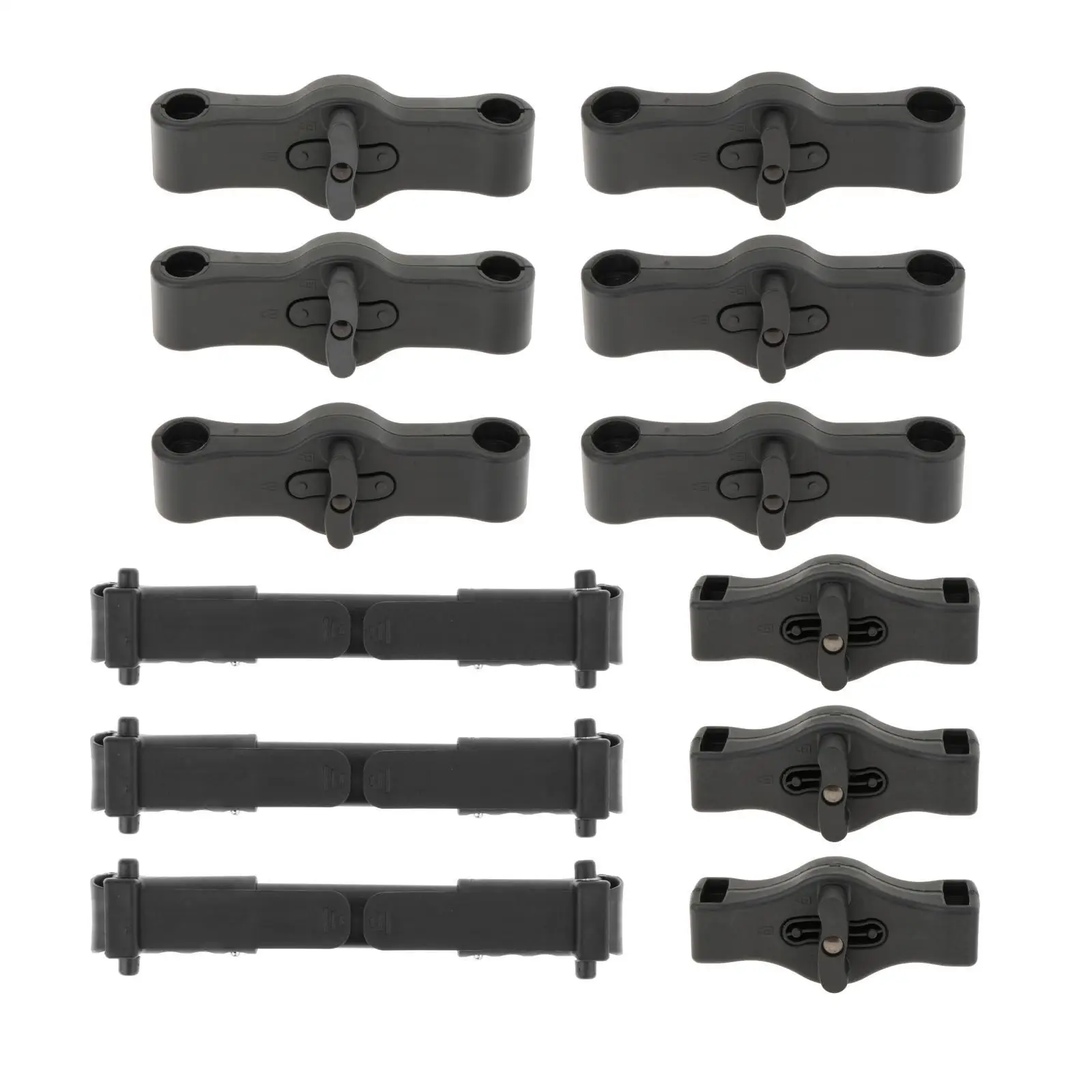 3x Pushchair Coupler Insert Dual Pram Strollers Connectors Attachment Portable Linker Twin Stroller Connector
