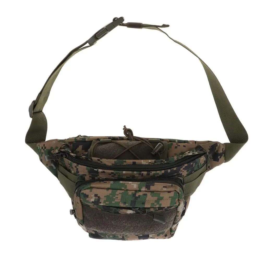 Military  Molle Bag Waterproof Nylon Waist Fanny Pack Camping Hiking Fishing Hunting Waist Bags Sports Belt Bag