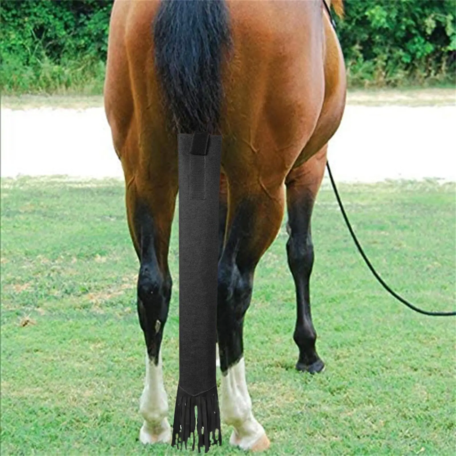  Bag with Fringe Equine  Keep The Tail Clean Tail Decor for Equestrian Accessories Grooming Supplies