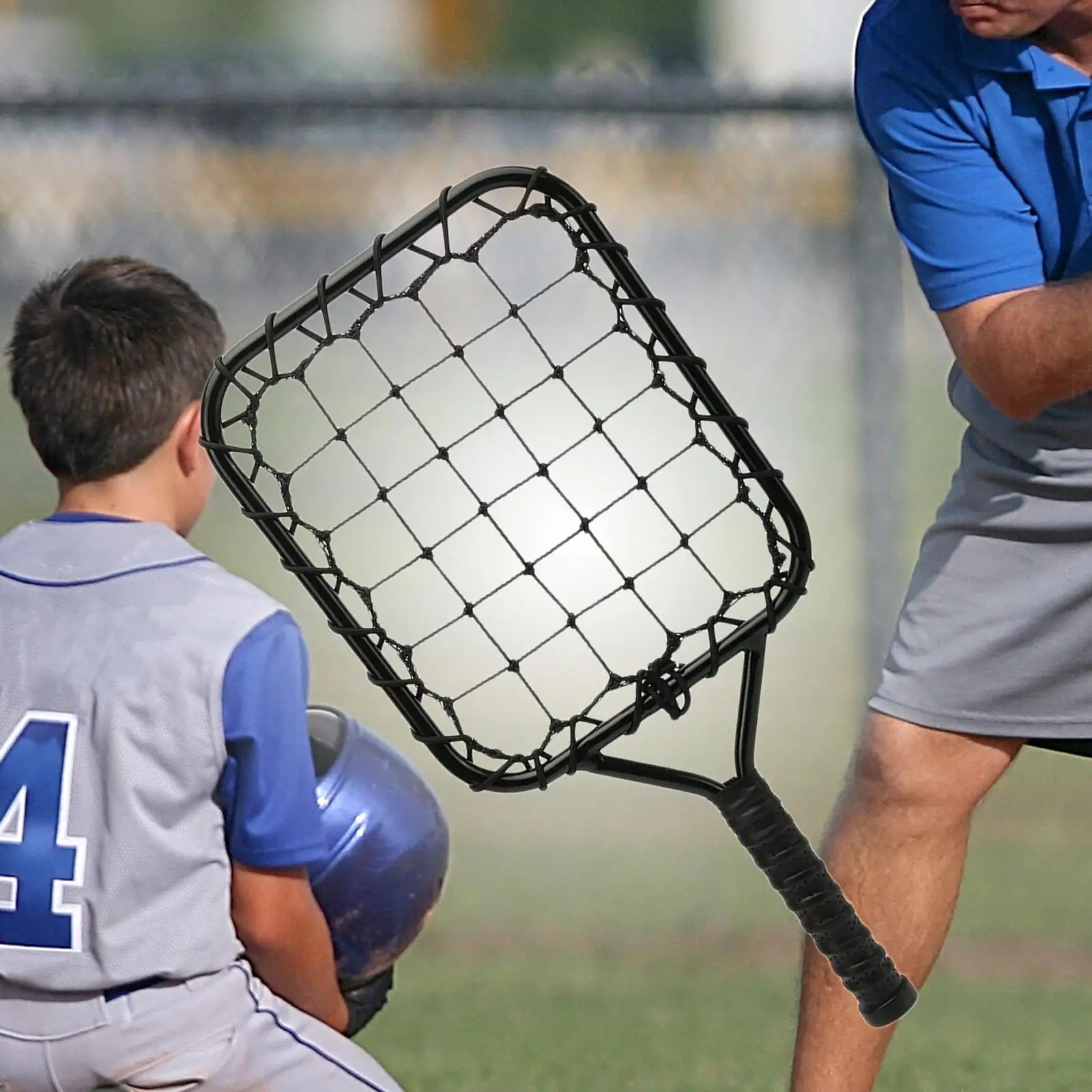 Baseball/Softball Fungo Racquet Bat Baseball Training Device Trainer Racket