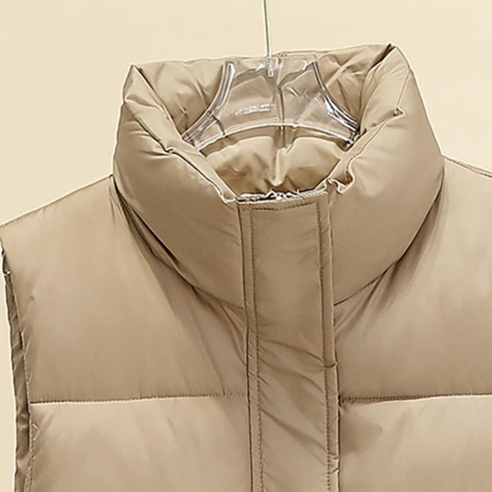 sem mangas quente, colete de inverno aconchegante, Windproof Design