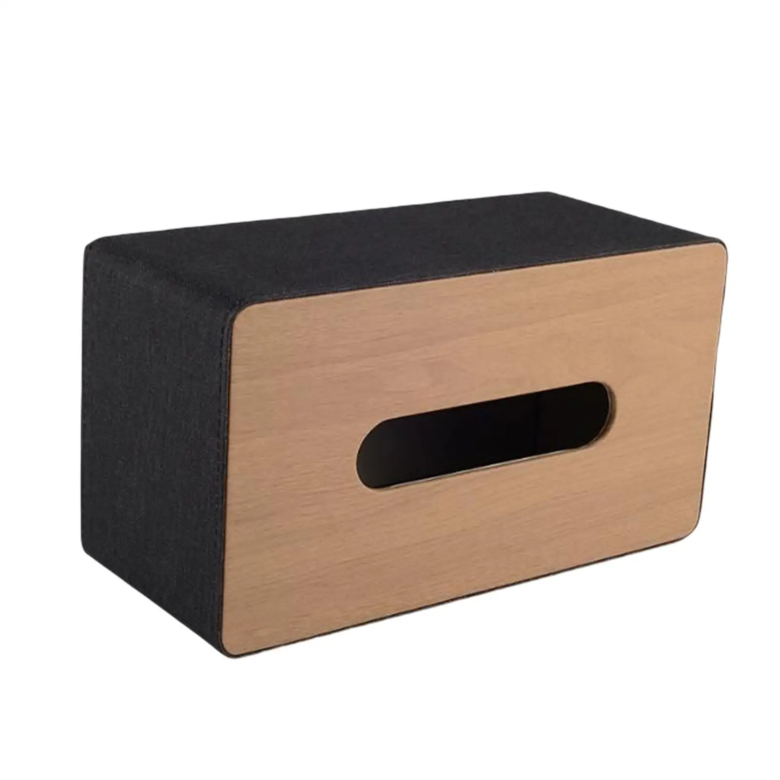 PU Leather Tissue Box Holder Anti Moisture Pumping Paper Case Tissue Dispenser Tissue Box Cover for Paper Towel Bag Decoration