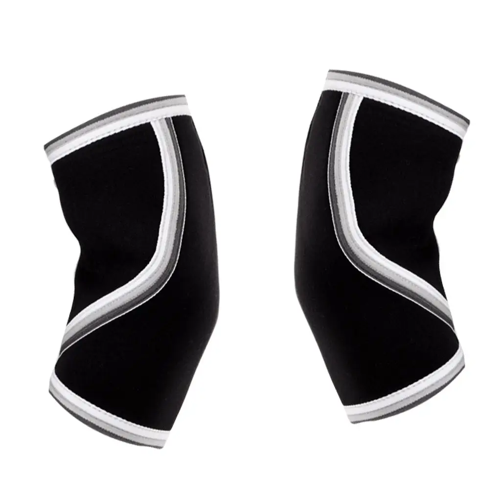 2pcs elbow / elbow sleeve neoprene support for