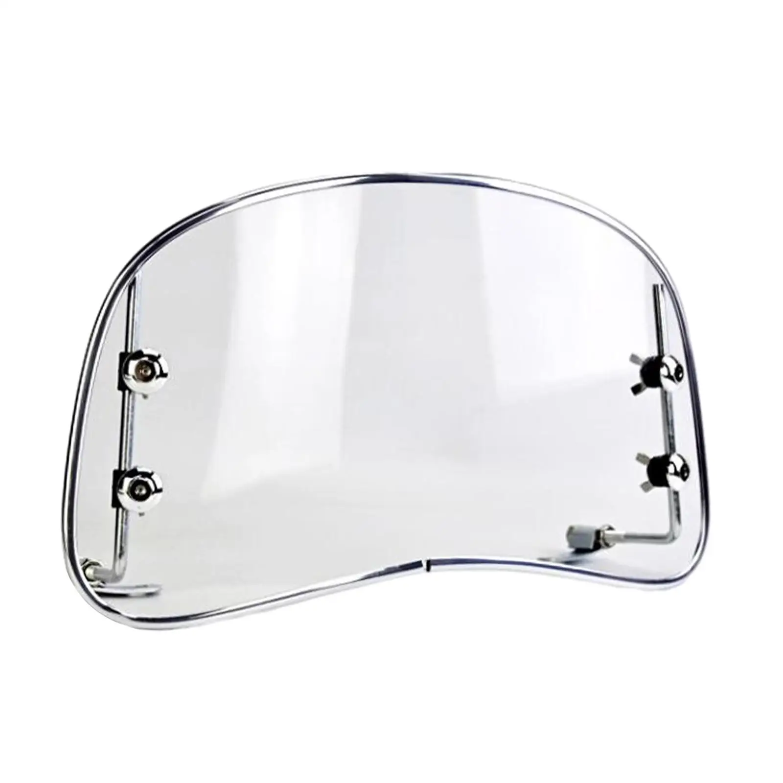 Motorcycle Windshield Transparent Wind Screen Multifunctional Wind Deflector