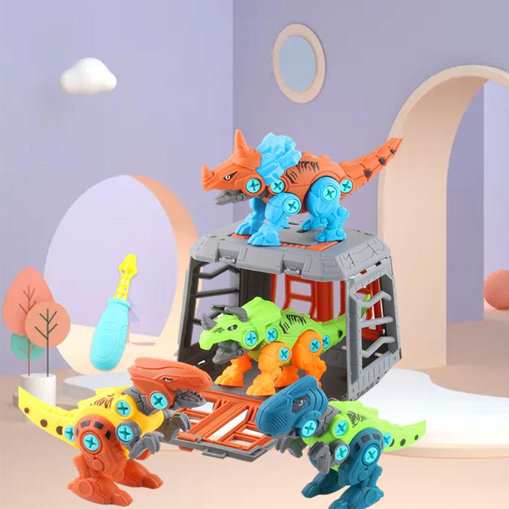 Take Apart Dinosaur Toys Playset for 3 4 5 6 7 8 Years Old Gifts Birthday