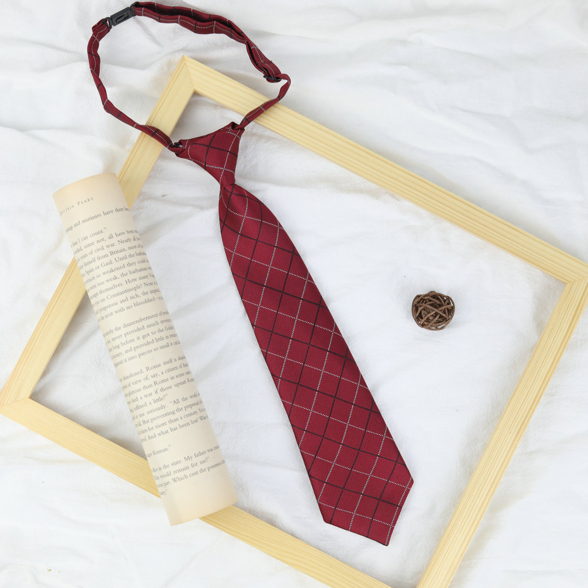 33*6 cm/13*13 cm JK Krawatten Frauen Plaid Krawatte Mädchen Japanischen Stil für Jk Uniform nette Krawatte Plaid Uniform Schule Zubehör – Detail 24