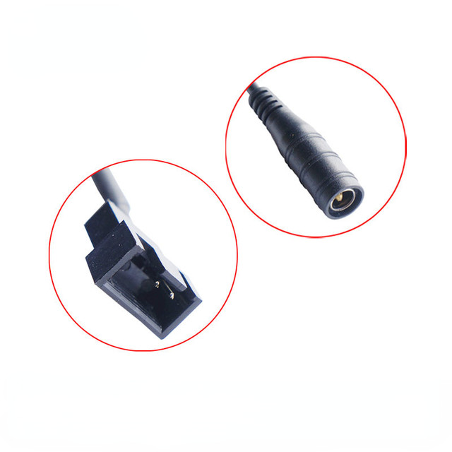 Amazon.co.jp: DC 5.5*2.1 ミリメートルメス 1 に 1 2 3 4 12V