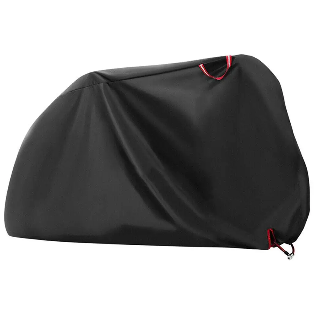 Bike Cover for Outdoor Storage, Heavy Duty 210 UV  Dustproof Waterproof with Lock Holes, Perfect for Mountain, Road Bikes/