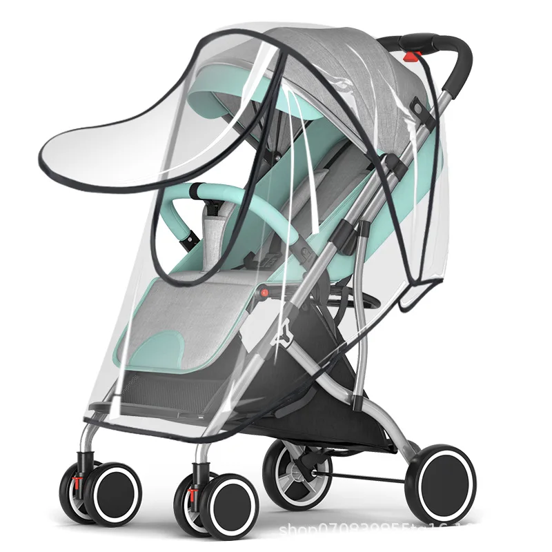 Waterproof Stroller Rain Cover for Baby | Baby Stroller Accessories 11