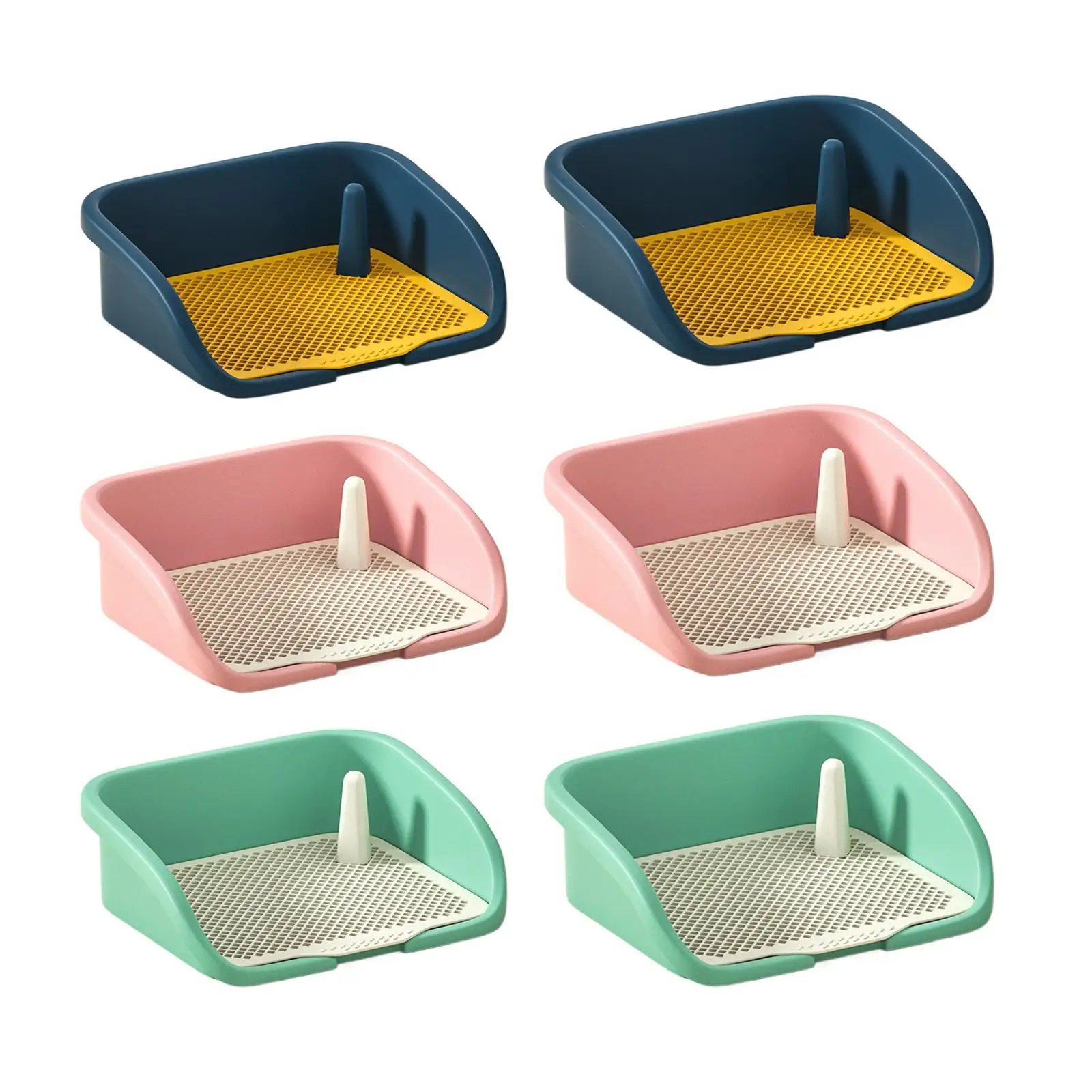 Pet Training Toilet Tray, Dog Litter Tray, Mesh Grids Puppy Pee Tray, Dog Toilet