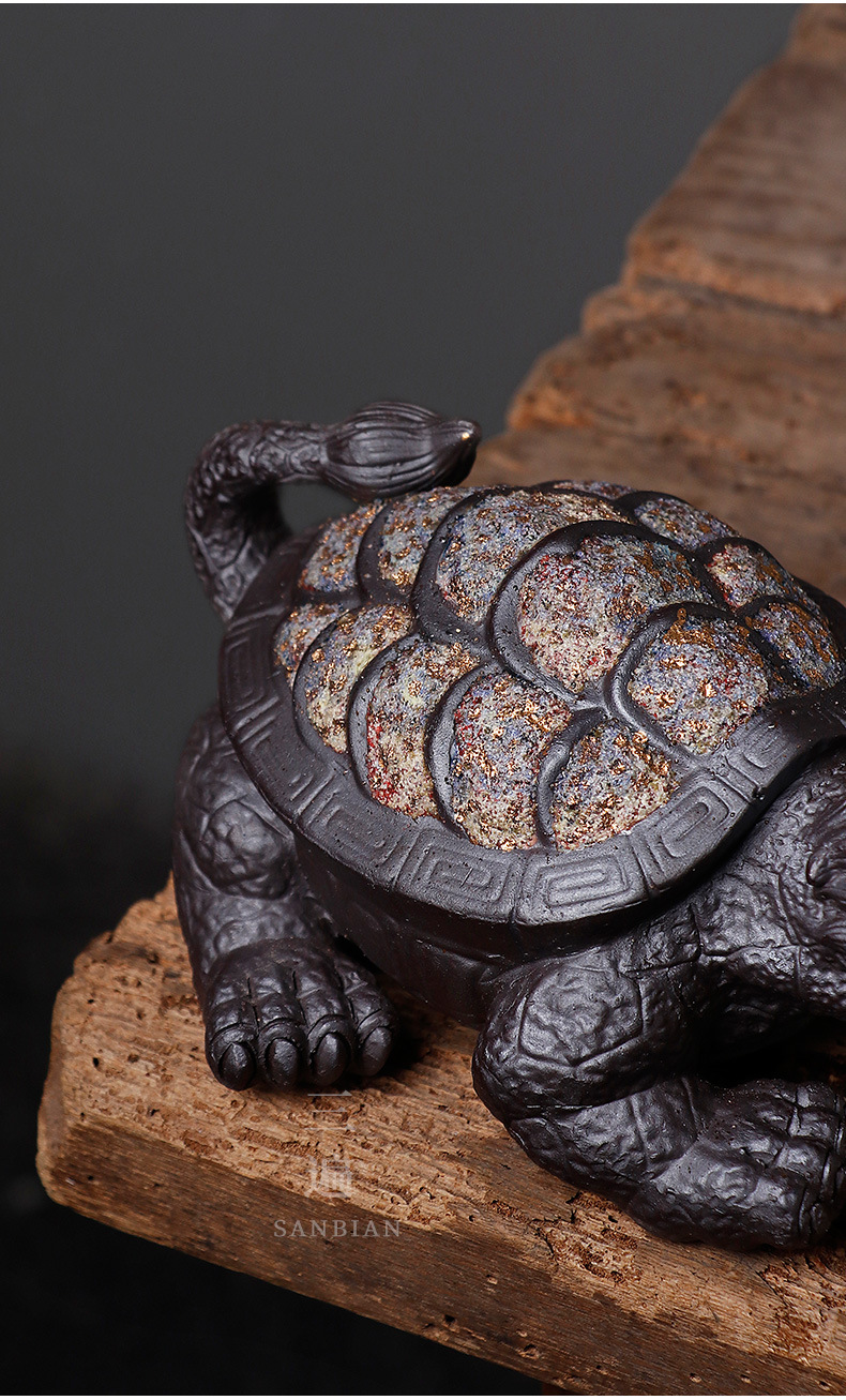 Rock and Mineral Colorful Dragon Turtle_14.jpg