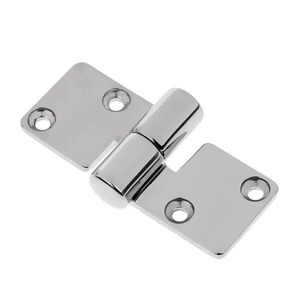 316 Stainless Right / Hinge for Boat, RVs (3.54 x 1.5 inch) - Silver