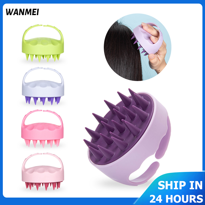 Best of Silicone Shampoo Scalp Massage Brush Baby Hair Brush Head Body To Wash Clean Care Hair Root Itching Shower Brush Massager Tool Reviews & Tips