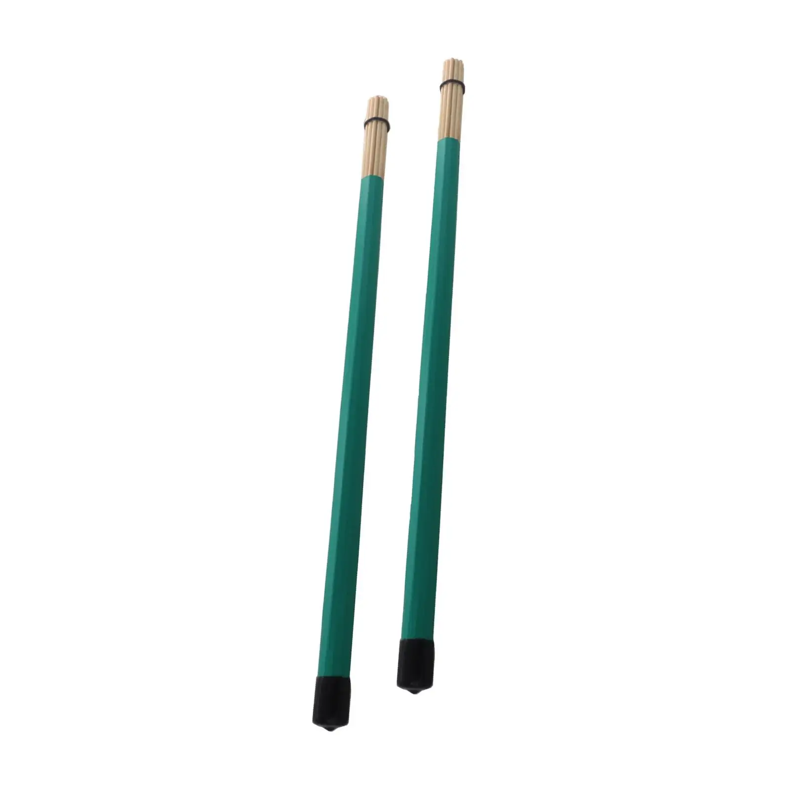 2 Pieces Drumsticks Smooth Handle for Easy Playability Brushes Drumsticks for Drum Lovers