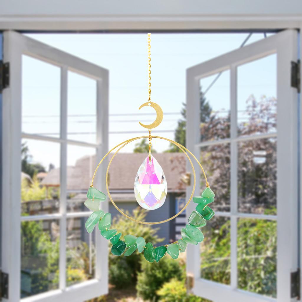 Crystal Chandelier Bead Ball Pendants Hanging  Prisms for Wedding Gift, Indoor Outdoor Decor