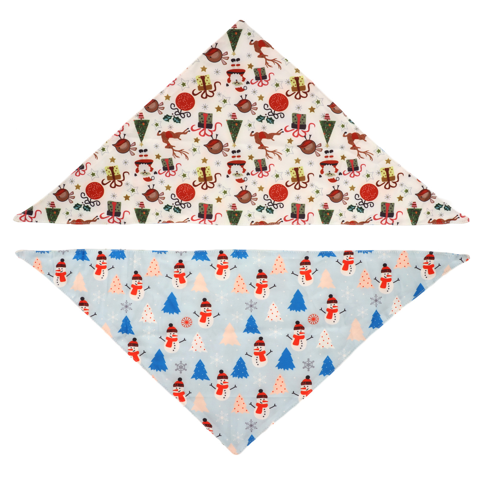 Title 27, Weihnachts-Hunde-Bandanas, Weihnachtsmann-Hunde...