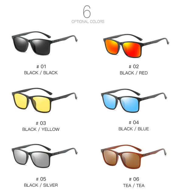 YZRS Ultralight Fishing Sunglasses Polarized Men's Driving Sun