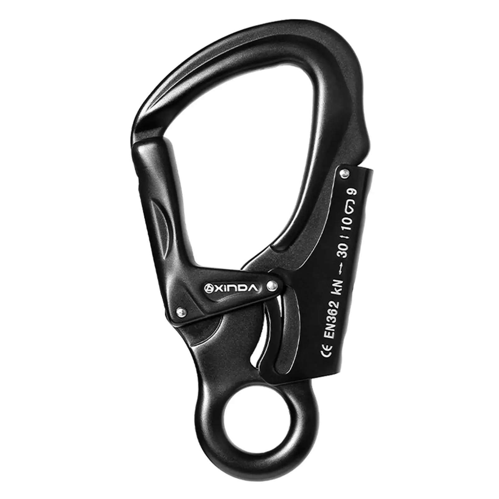Auto Locking Carabiner Aluminum Alloy Keyring Lock Hook Hardware for Rock Climbing Outdoor Mountaineering Dog Leash Rappelling