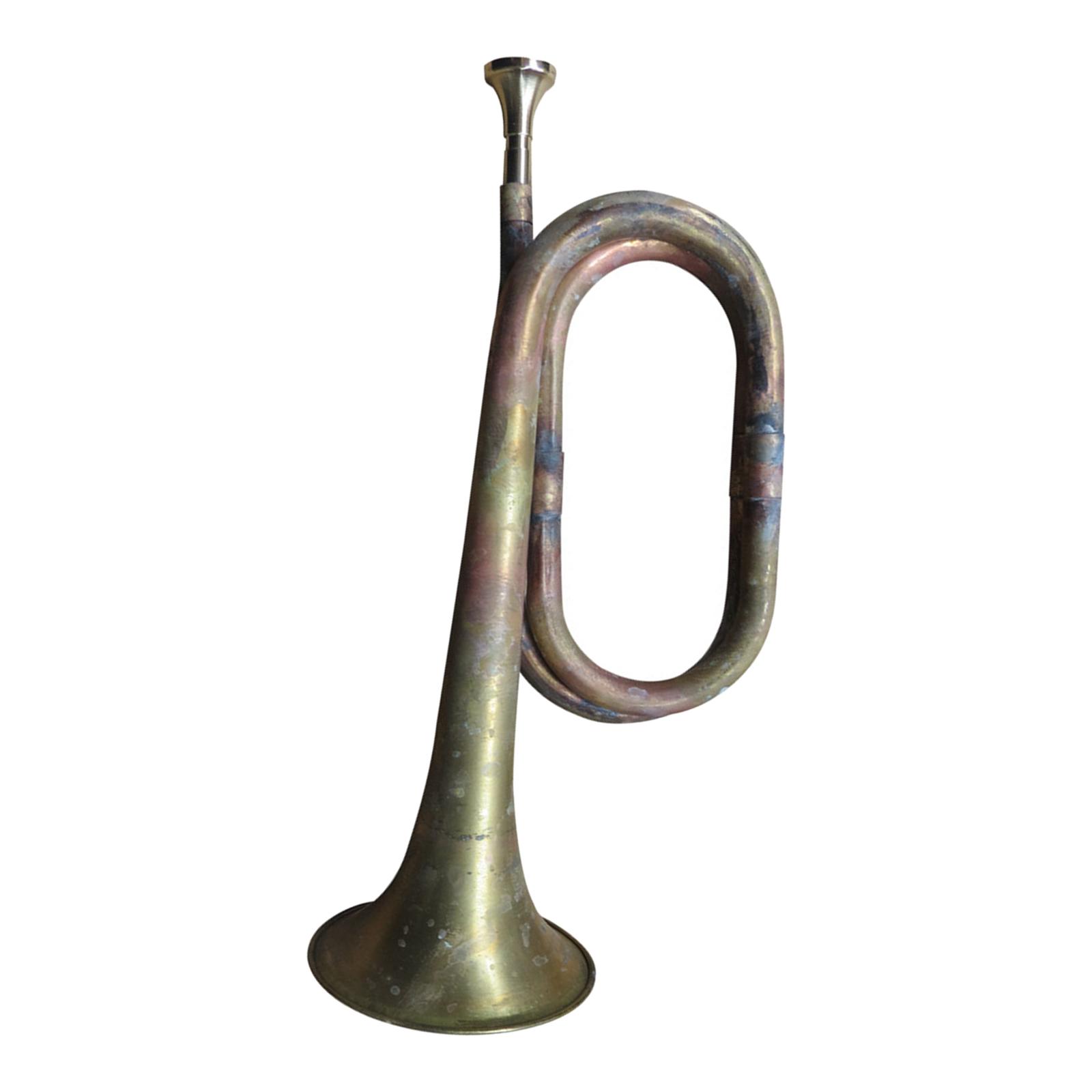 Title 2, Cavalry Trumpet Retro Signal Musical Instrument...