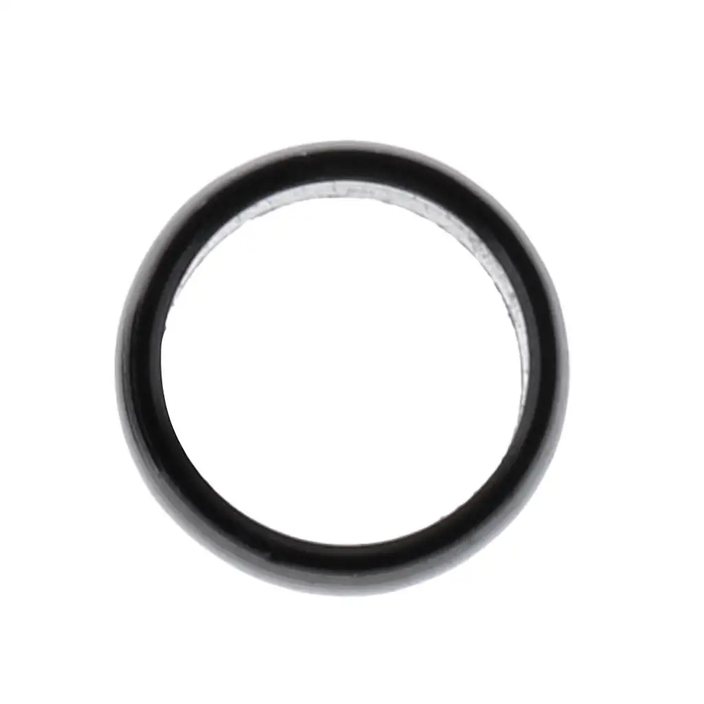 Pack of 12 Premium Aluminum O-Rings  Accessories Rings Black