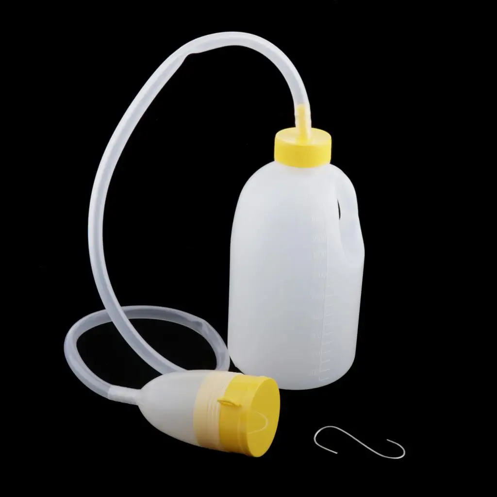 1700ml  Male Potty Portable Pee Bottle With Tube for Camping Travel