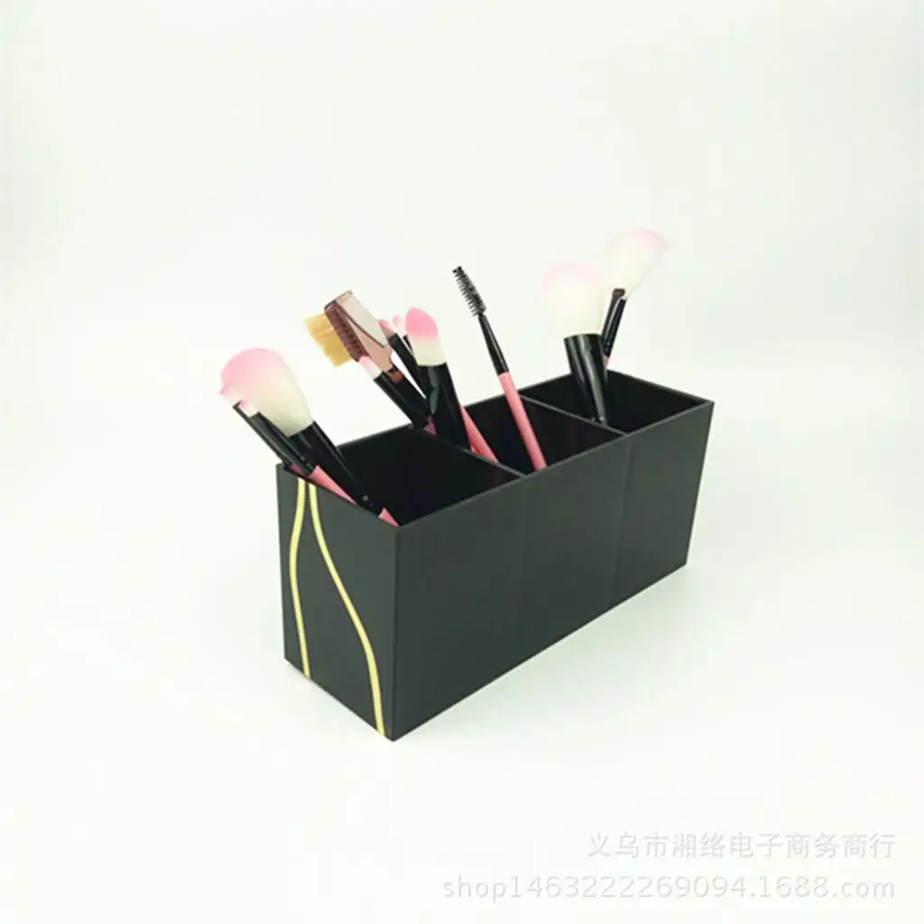 Makeup Brush Display Stand/Acrylic  Holder/Cosmetic Organizer Box for Personal,Home,Dresser,Dormitory or Beauty Salon Using