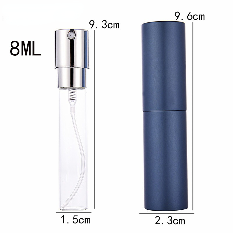 Best of Bottling Removable Spray Bottom Glass Line Perfume Rotary Liquid Water Container Head Empty Refullable Portable Reviews & Tips - Image 4