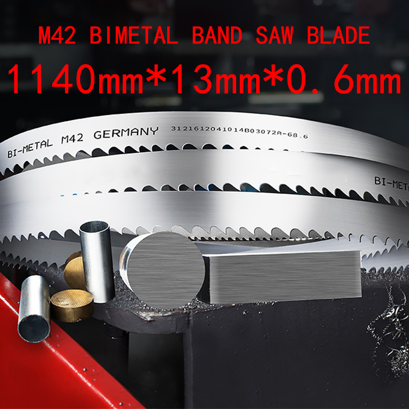 (Anpassbar) 1/2/3pcs hochwertiges m42 Sägeblatt zum Schneiden von Metall-0,6x13x10/8x6/6-10/4. 5-12/4. 00-18/24tpi Multi-Zahn-Teilung – Detail 1