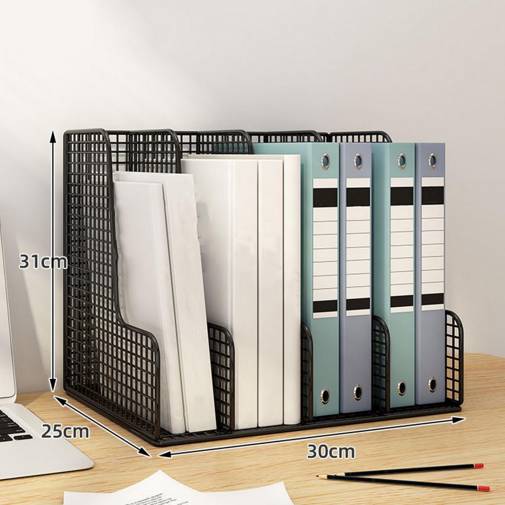 Alta resistência Desk File Organizer Save Space