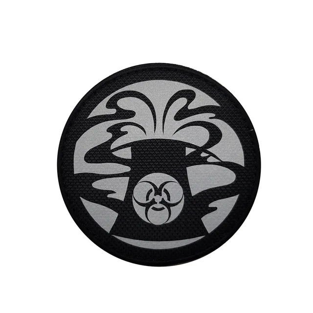 SCP Items Reflective Art Icon Round Personalized Patterns Hook&loop Patch SCP  Foundation Emblem Black Reflector Backpack Badge - AliExpress