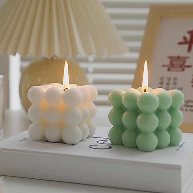 Scented Candle Big Cube Bubble Candles Soy Wax Aroma Scented Candles Home  Decorations Birthday Gift Modern Stylish Drop Shipping - AliExpress