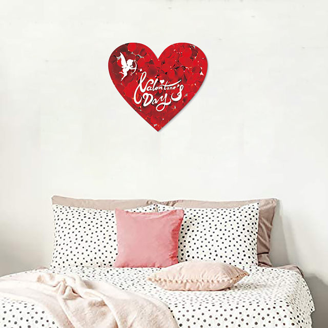  Sanwuta Valentines Hanging Porch Sign Love Hanging