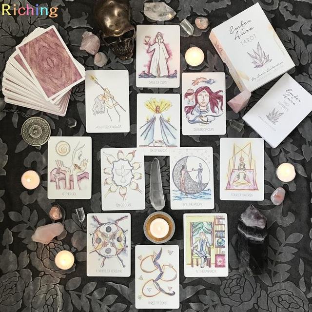 Ember + Aura Tarot Deck, Fortune Telling Board Game Cards 