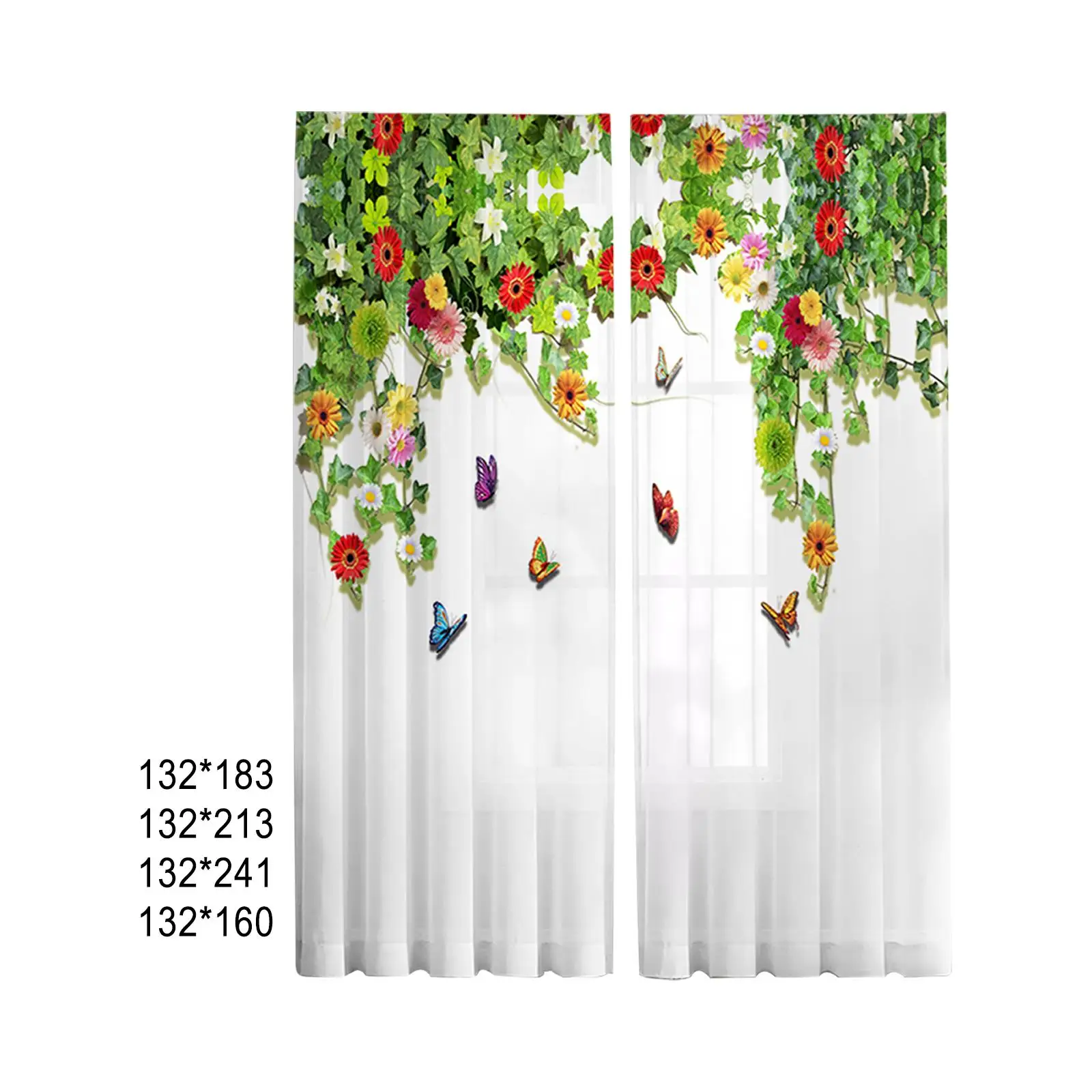 Curtain Panels Blackout curtain Fashions Window Curtain Panel for Decoration