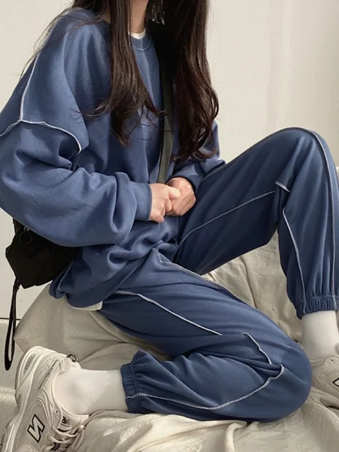 Pantalones Ropa Deportiva Coreana Juvenil Conjunto Deportivo De