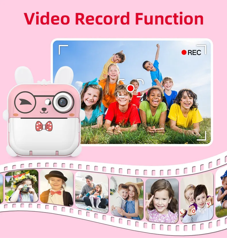 Title 14, Children Instant Print Camera Kids Video Photog...