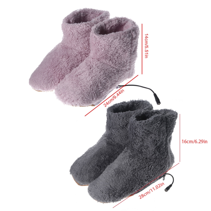 Title 6, Feet Warmer USB Plug-in Plush Foot Heater Winte...