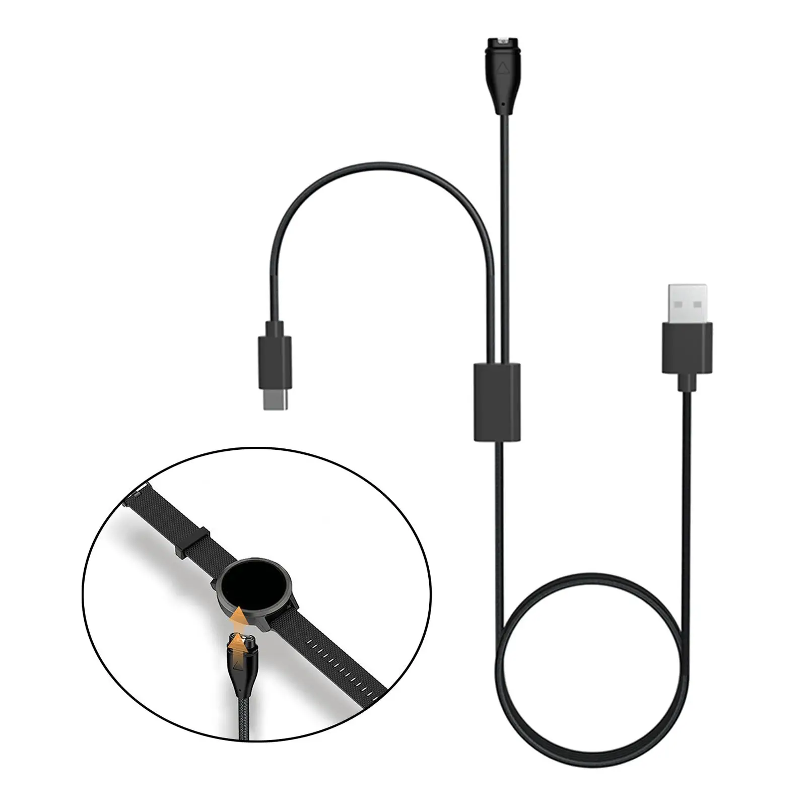 Portable USB Fast Charging Data Cable, Type   Fenix 7 Phs Replacements