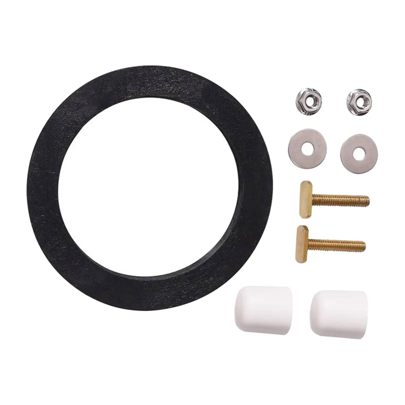 RV Toilet Seal Kit Mounting Hardware and Seal for Dometic 300 Series Toilet Accessory Easy Installation Stable Performance