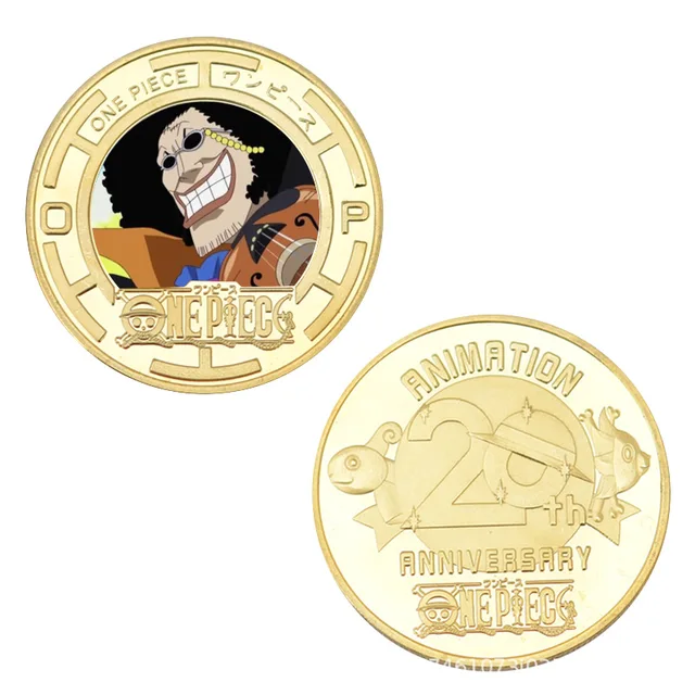 Monkey D. Luffy ONEPIECE Gold Coin Medal Limited Edition From Japan