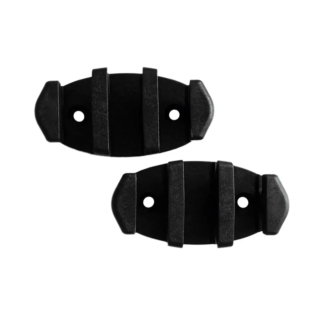 2 Pieces in Black Nylon Canoeing Sailor Kayak   Anchor Cleat