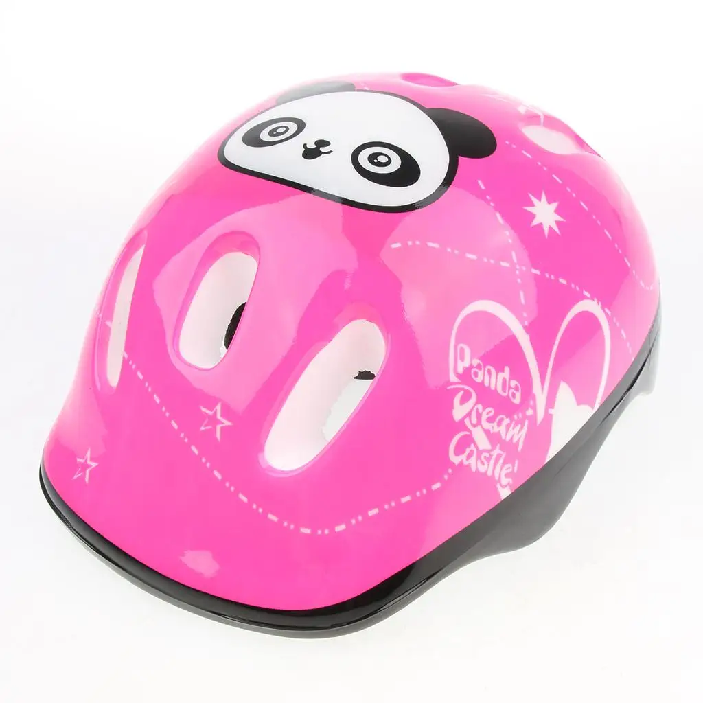 Kids Bike Helmet,  panda shaped design Cycling Scooter Skating Skateboard  Protective Hat from Toddler 
