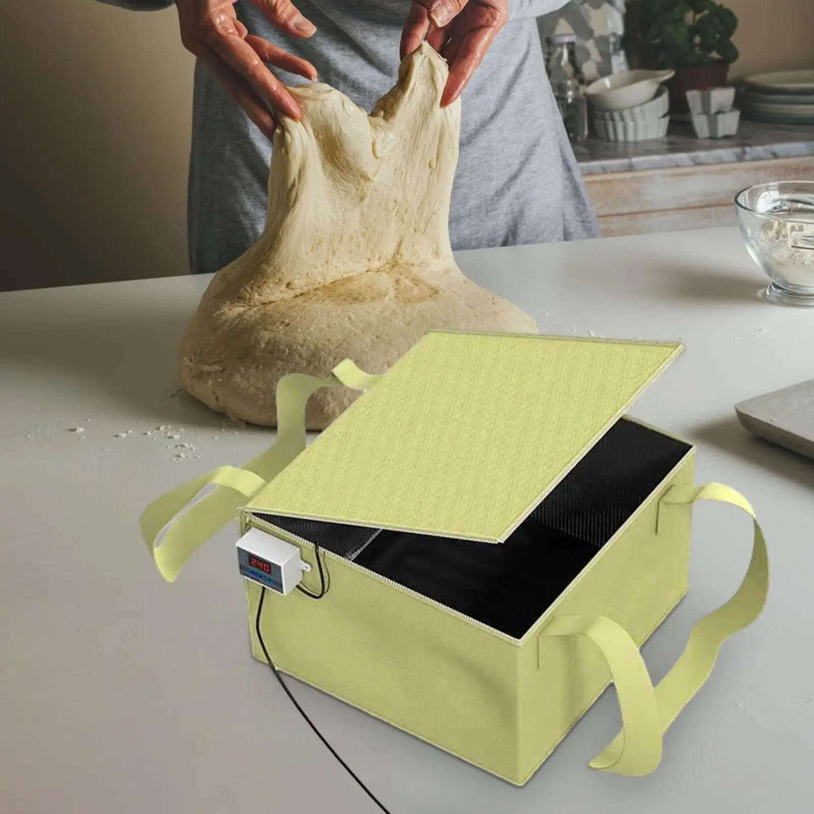 Bread Proofing Box Convenient Practical with Temperature Control -50C-110C for Commercial Kitchen Home Yogurt Pizza Crust