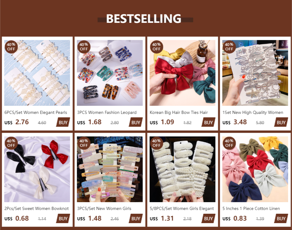 New Sweet Bow Hairpins Solid Color Bowknot Hair Clips For Girls Satin Butterfly Barrettes Duckbill Clip Kids Hair Accessories