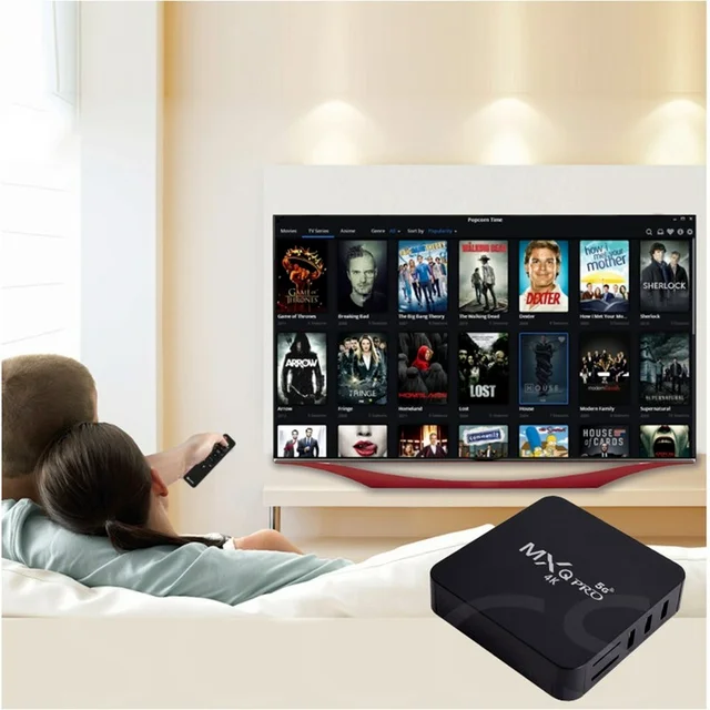 Tv Box 16gb +256gb Android MXQ Pro Smart Box 4k Ultra Hd Set Top Box with  Keyboard For Media player Home Theater