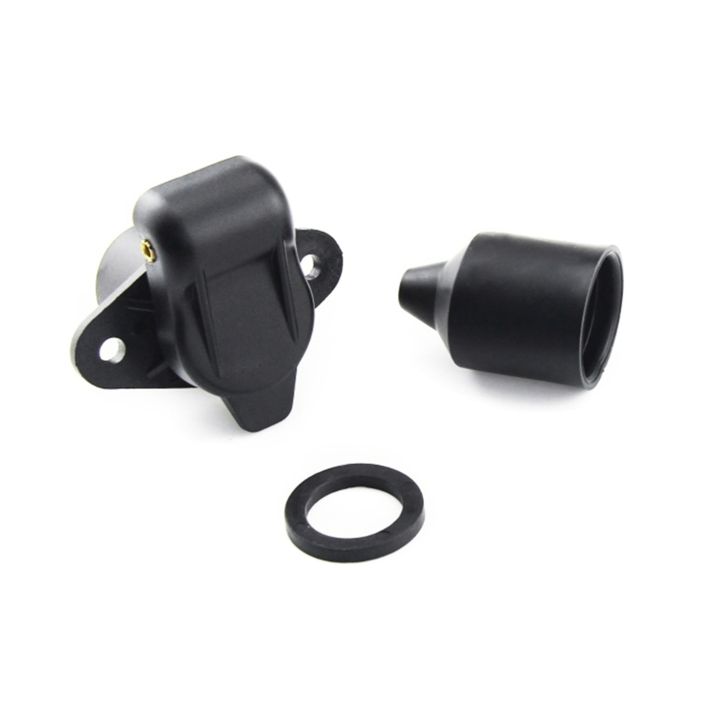 12V Traktor 3 Pin Steckdose Anhänger Steckdose 3 Pin Geeignet für Anhänger LKW Wohnmobile Auto Wohnwagen Traktor Langlebig – Detail 16