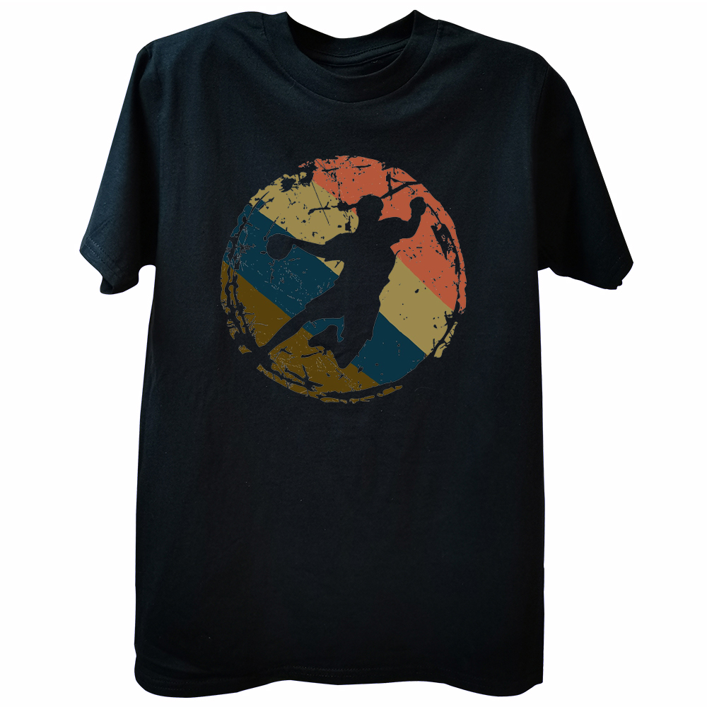 Lustige Handball Spieler T Shirts Grafik Baumwolle Streetwear Kurzarm Oansatz Harajuku Hip Hop T-shirt Herren Kleidung – Detail 3