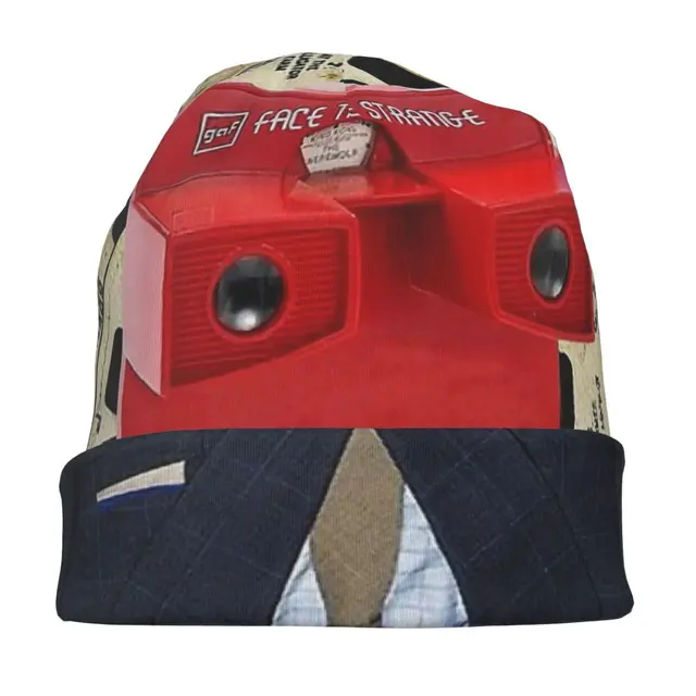 3D Viewmaster Bonnet Homme Fashion Thin Hat 3D Three Dimensional